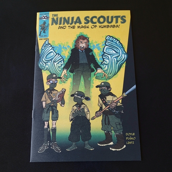 Ninja Scouts And The Mask Of Humbaba #1 - Picture 2 of 7